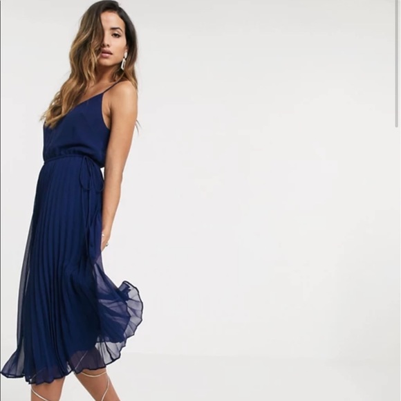 ASOS Dresses & Skirts - ASOS PLEATED CAMI MIDI DRESS💙